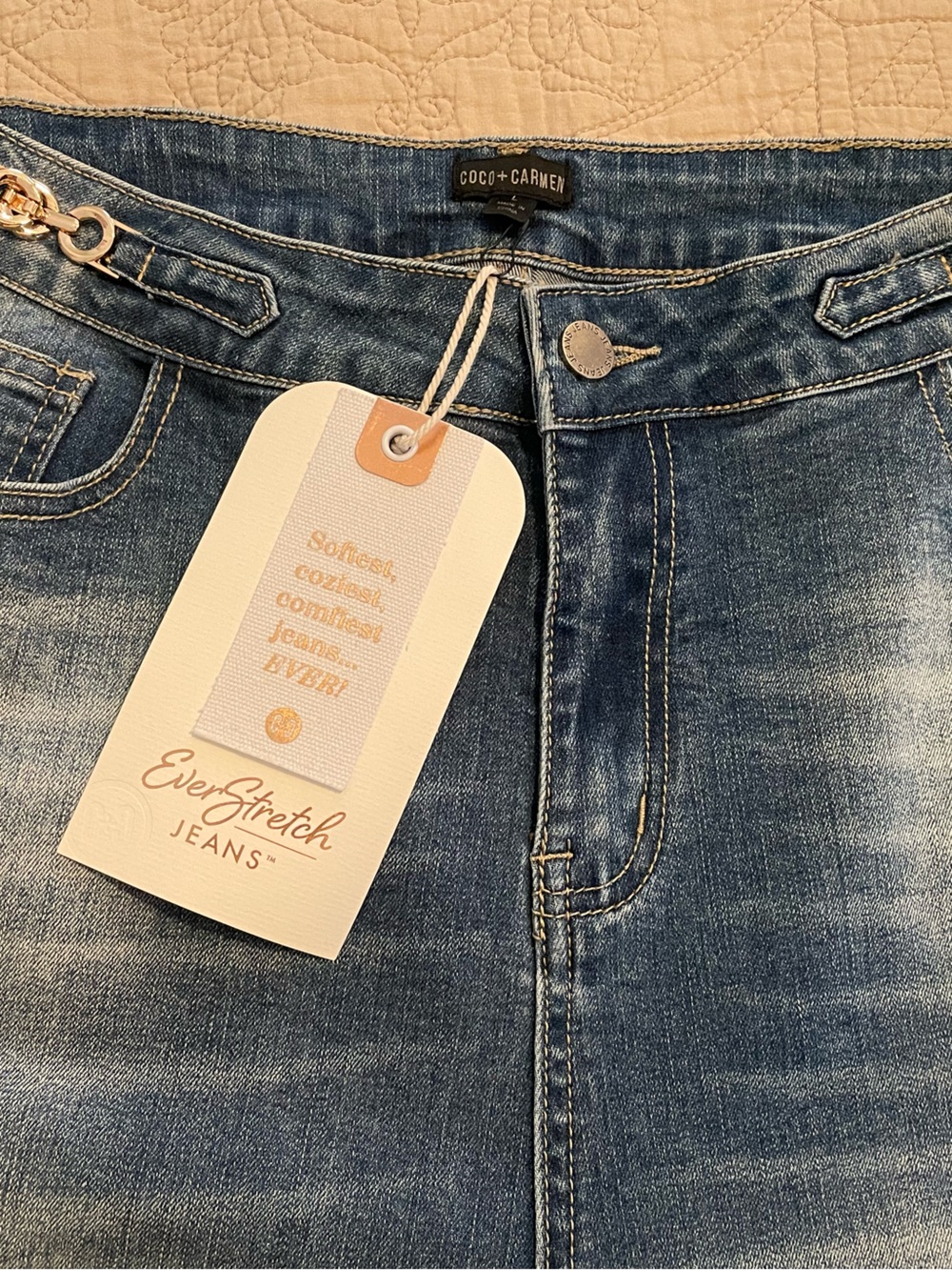 Coco + Carmen High Rise Ever Stretch Jeans